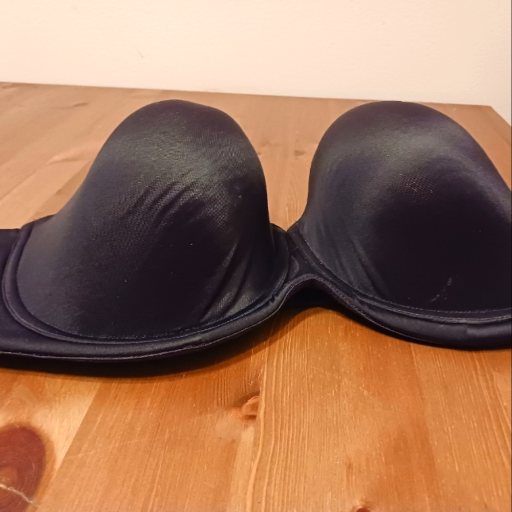 Seranada 50D Strapless Black Bra